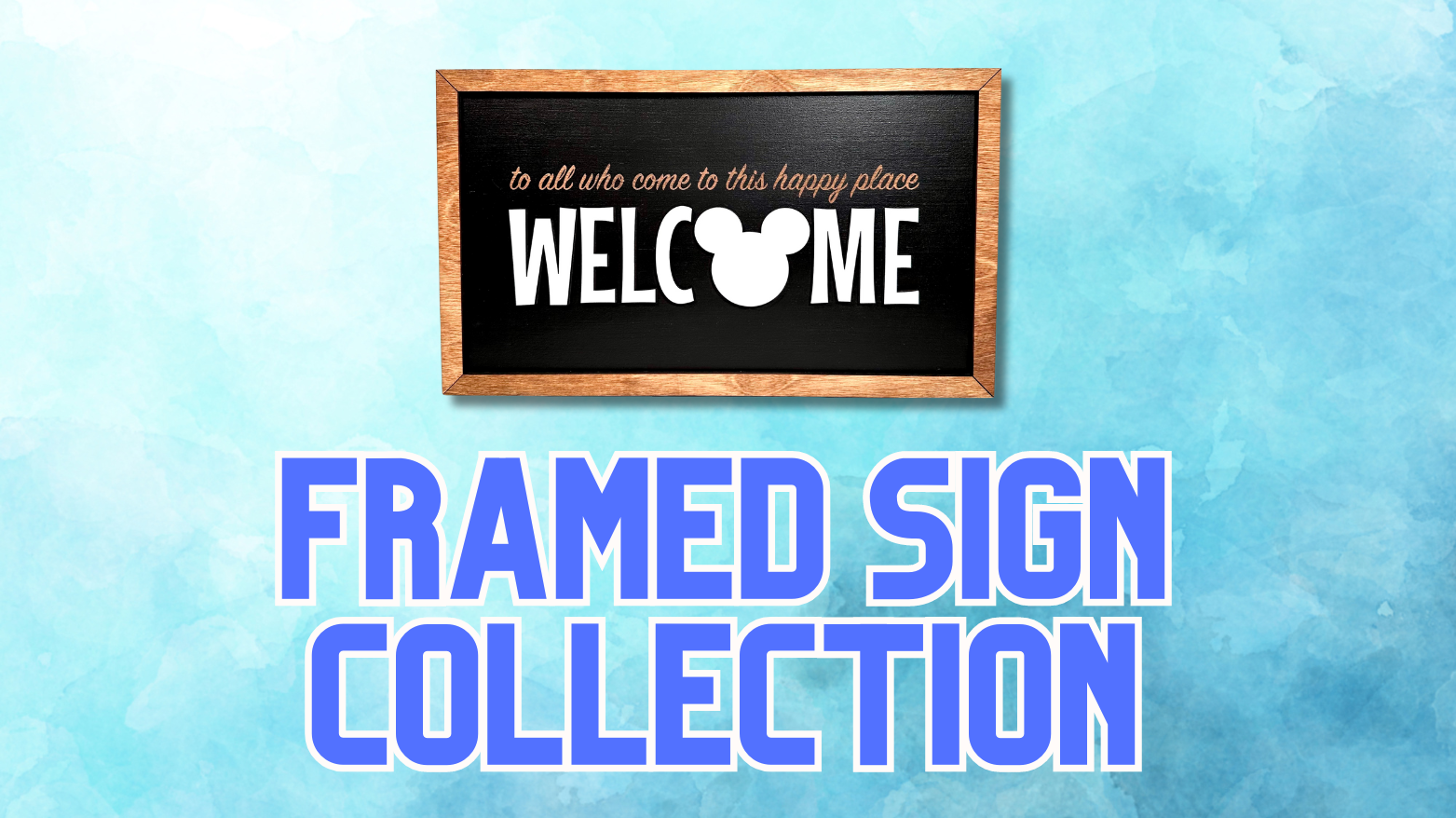 Framed Sign Collection