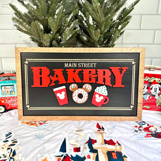 2024 Christmas Main Street Bakery | Black