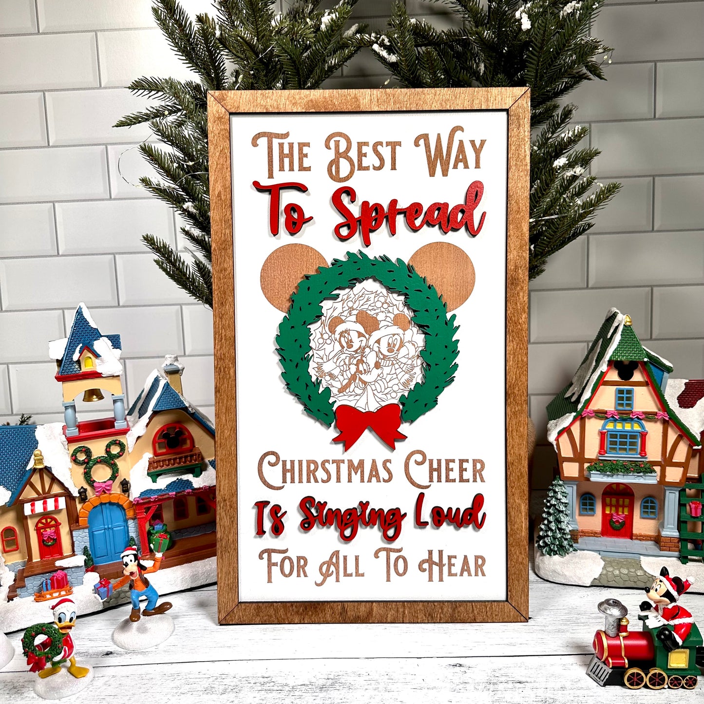 Best Way To Spread Cheer Sign