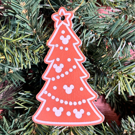 Tree Gingerbread Christmas Ornament