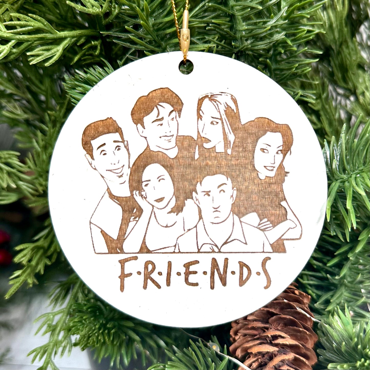 Friends Christmas Ornaments