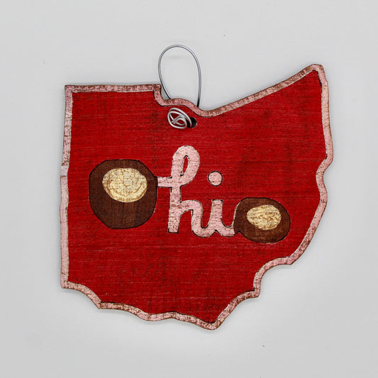 Buckeye Ohio Ornament