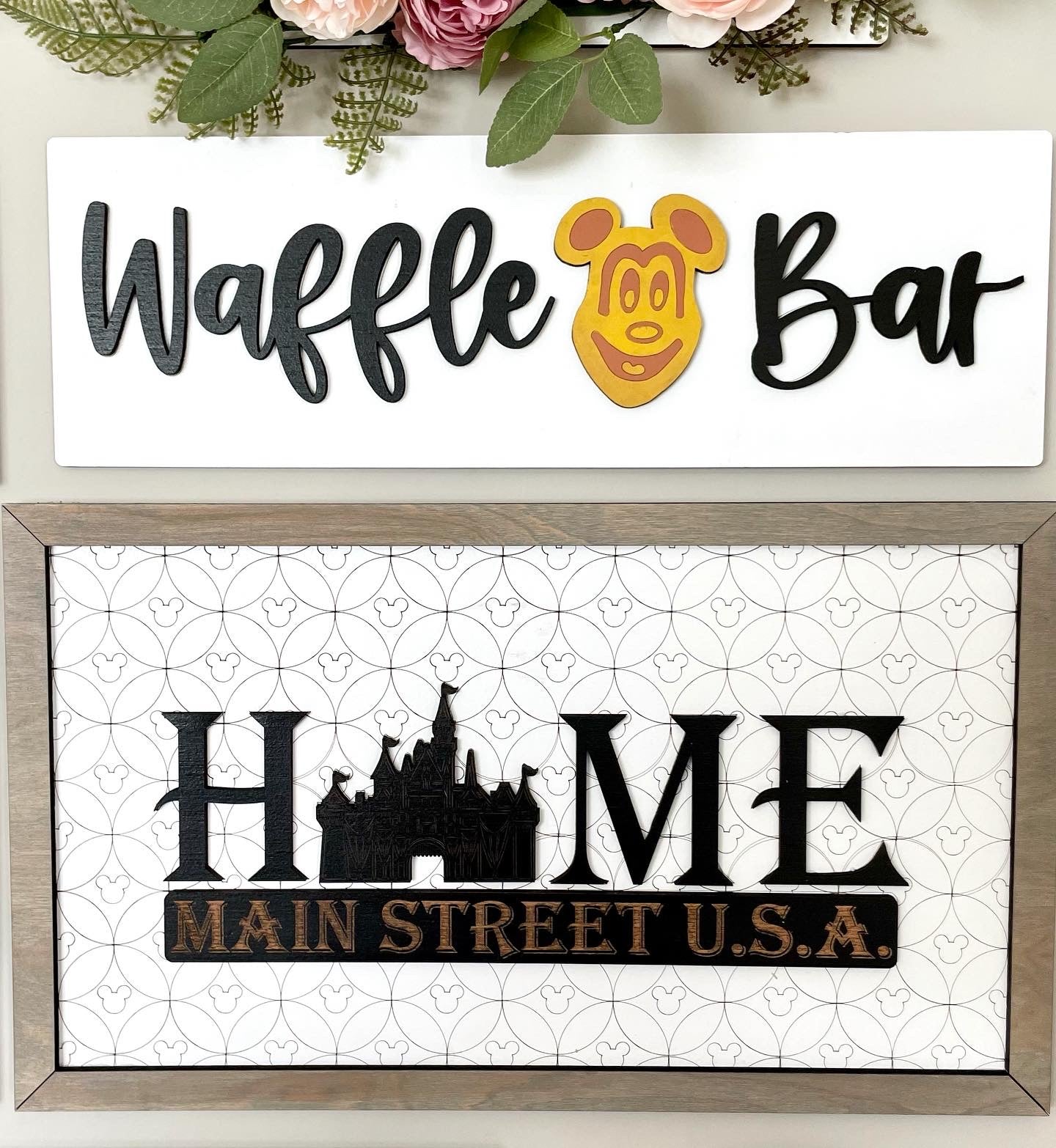 HOME | Main Street U.S.A. Framed Sign