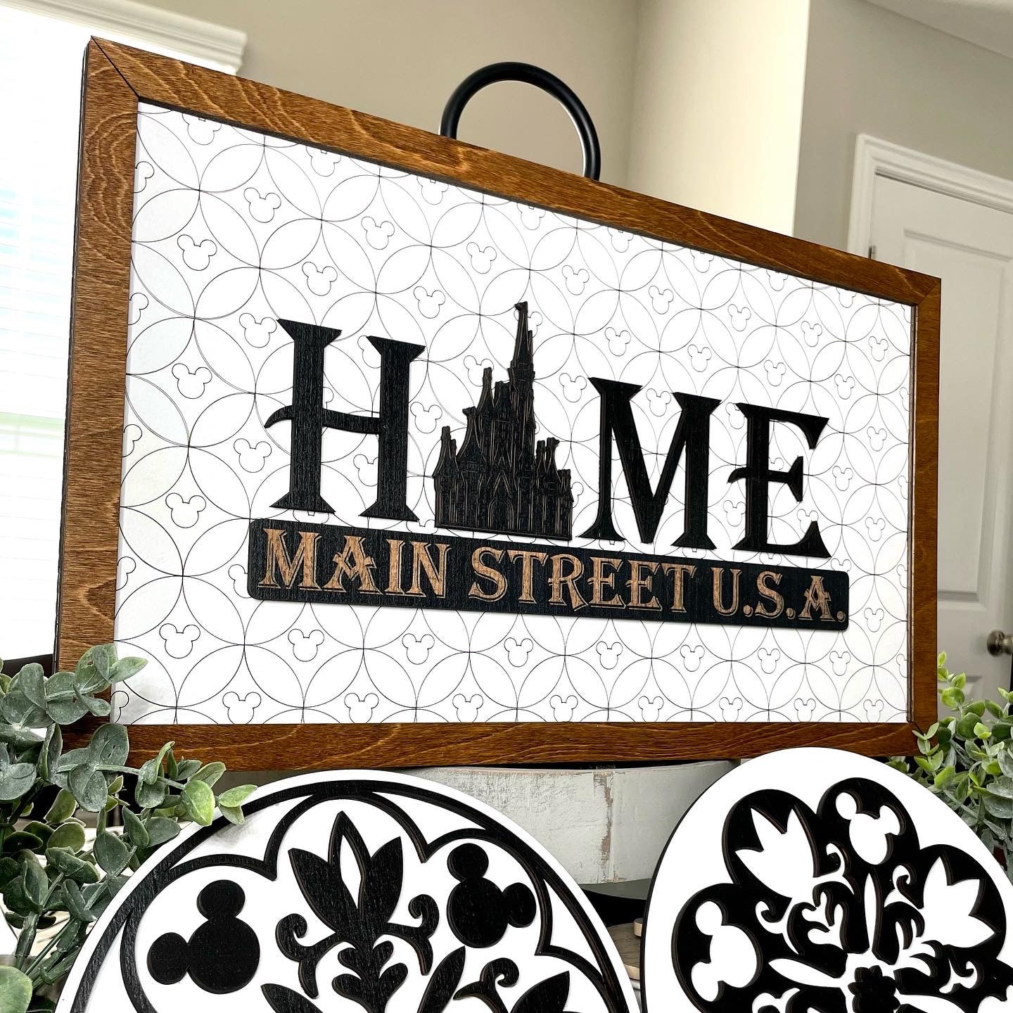 HOME | Main Street U.S.A. Framed Sign